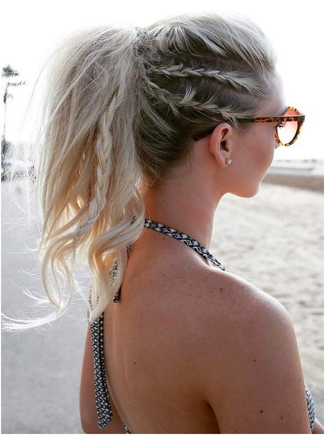 Beach hair and women’s problem
